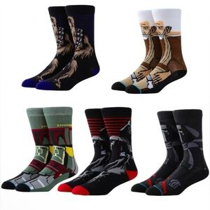 Star Wars Socks set of 5